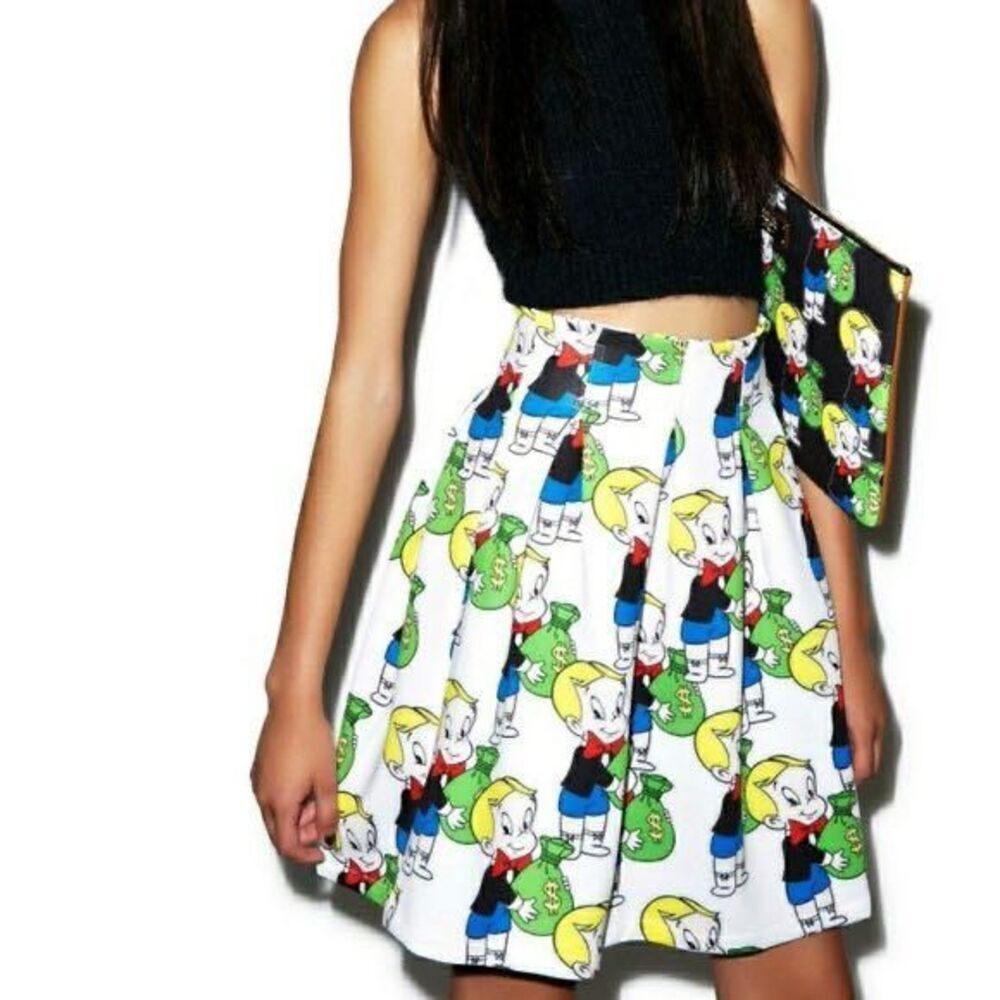 Joyrich x Richie Rich Pleated Skirt - Small - $114 MSRP